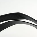 Salvatore Ferragamo Gancini Tote Bag Leather Black Silver Auth 95430-14