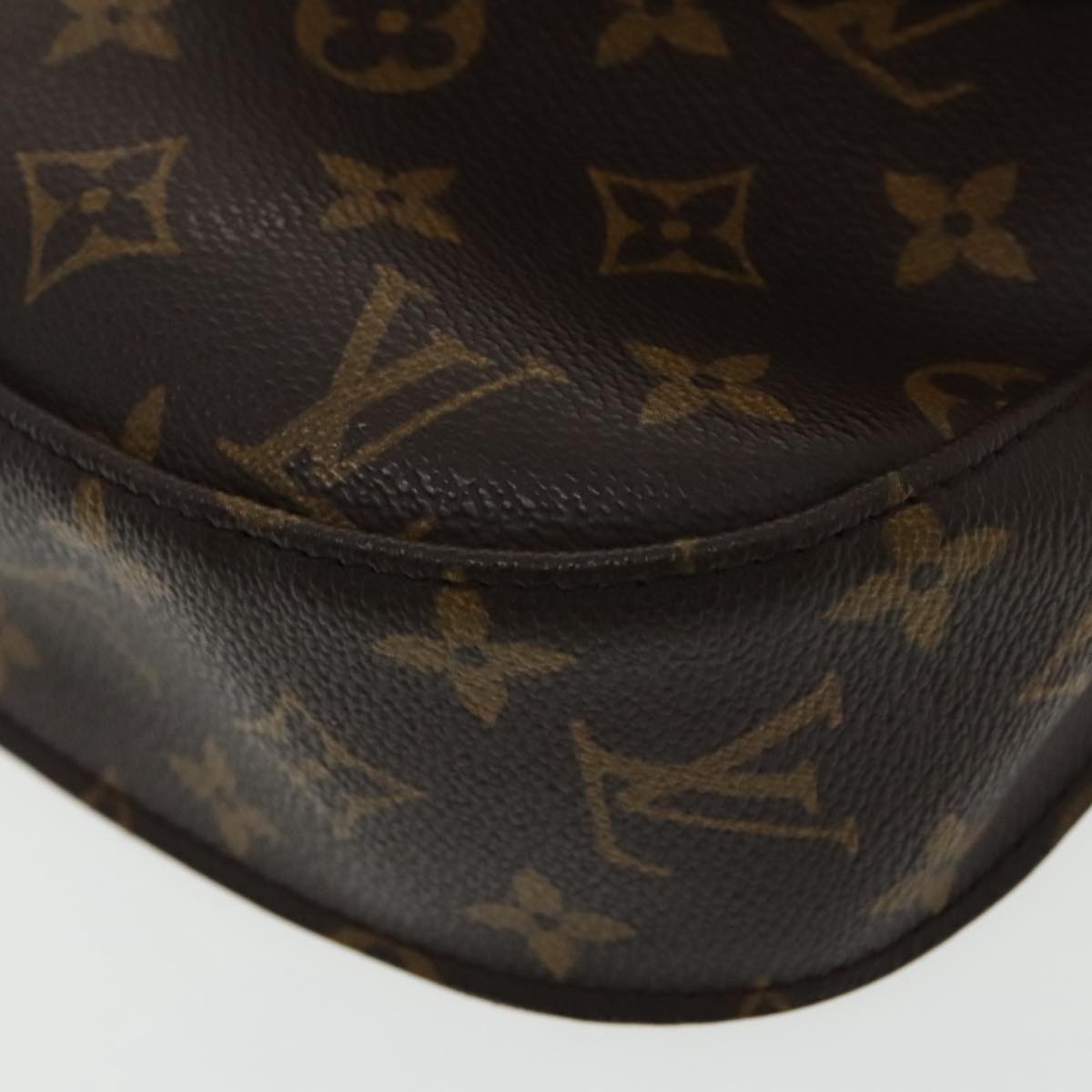 LOUIS VUITTON Monogram Saint Cloud GM Shoulder Bag M51242 LV Auth 95458