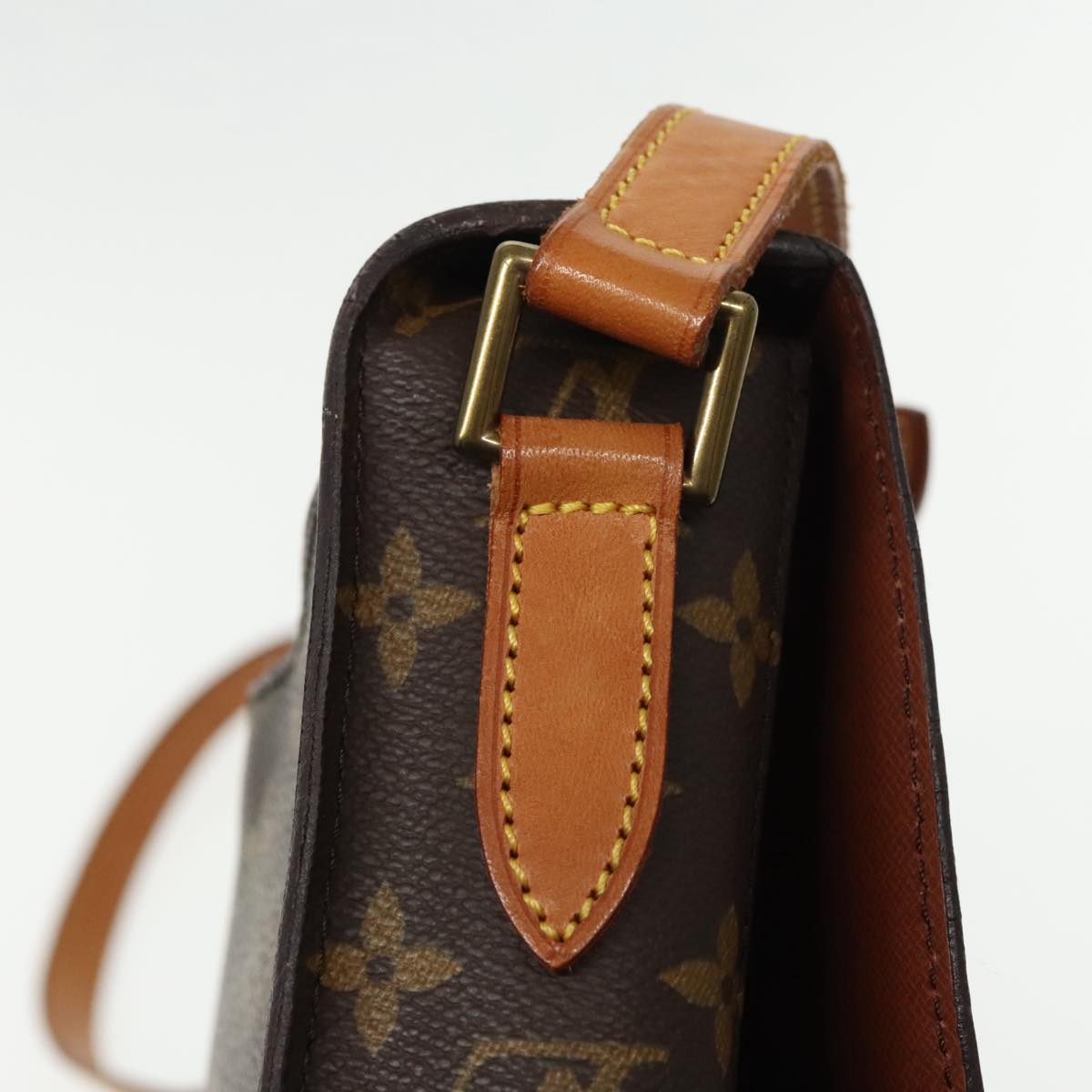 LOUIS VUITTON Monogram Saint Cloud GM Shoulder Bag M51242 LV Auth 95458