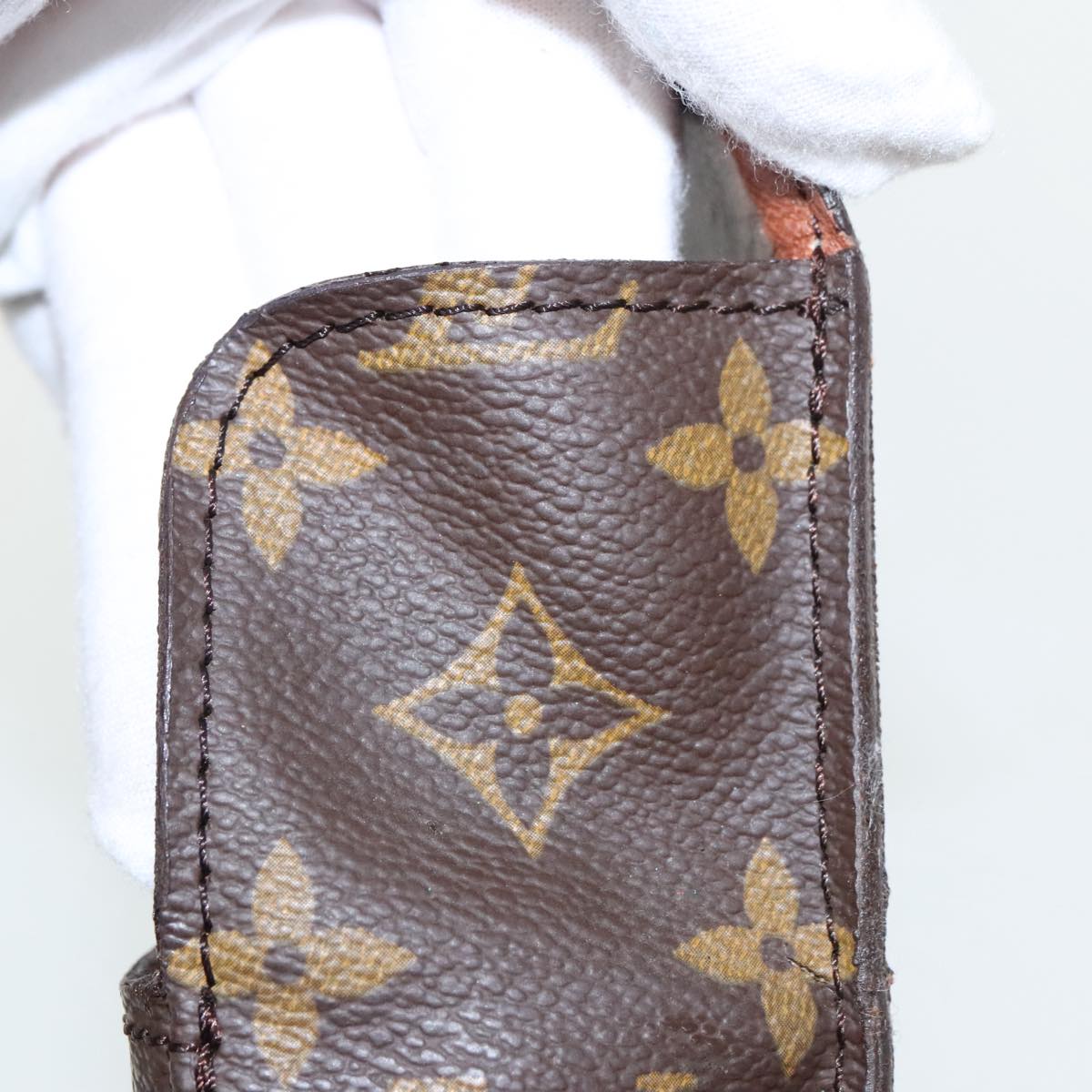 LOUIS VUITTON Monogram Saint Cloud GM Shoulder Bag M51242 LV Auth 95458