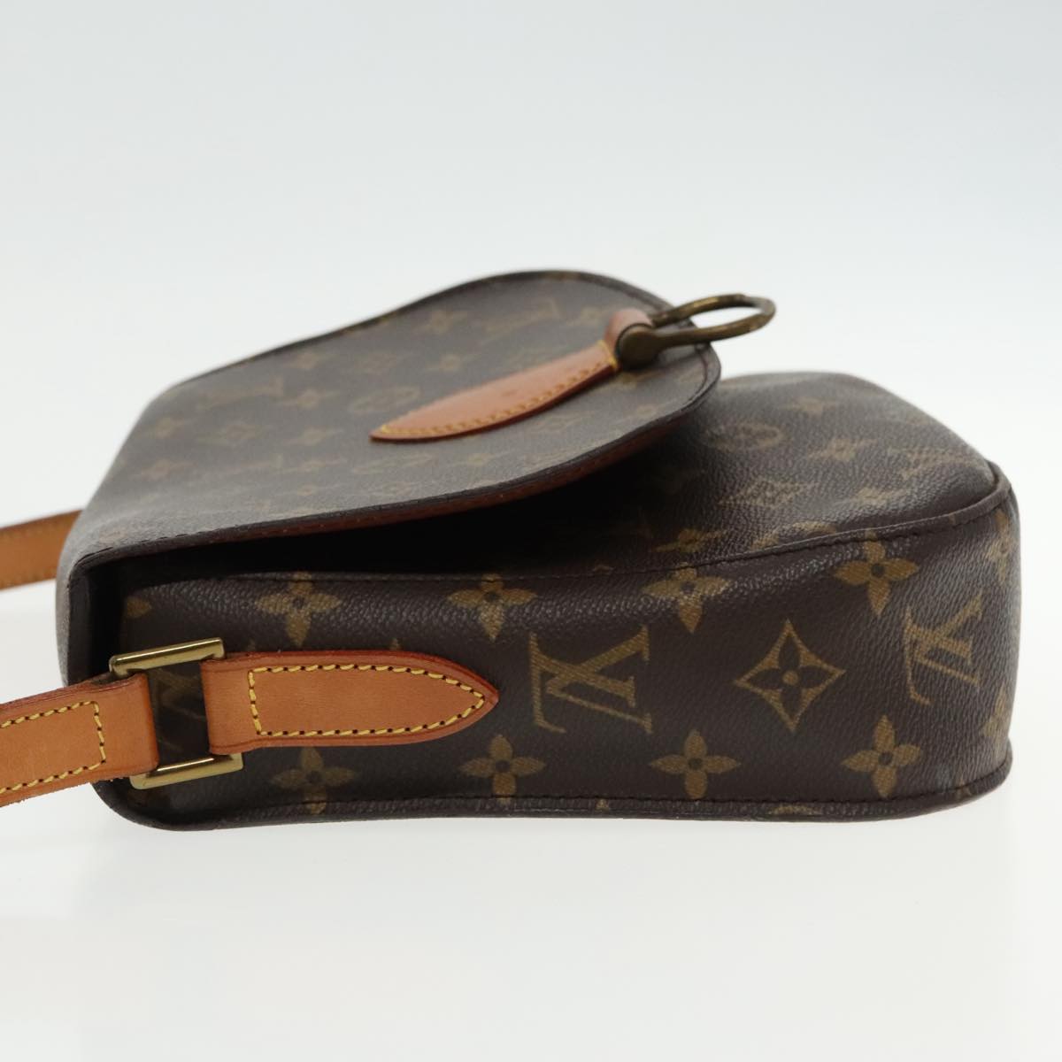 LOUIS VUITTON Monogram Saint Cloud GM Shoulder Bag M51242 LV Auth 95458