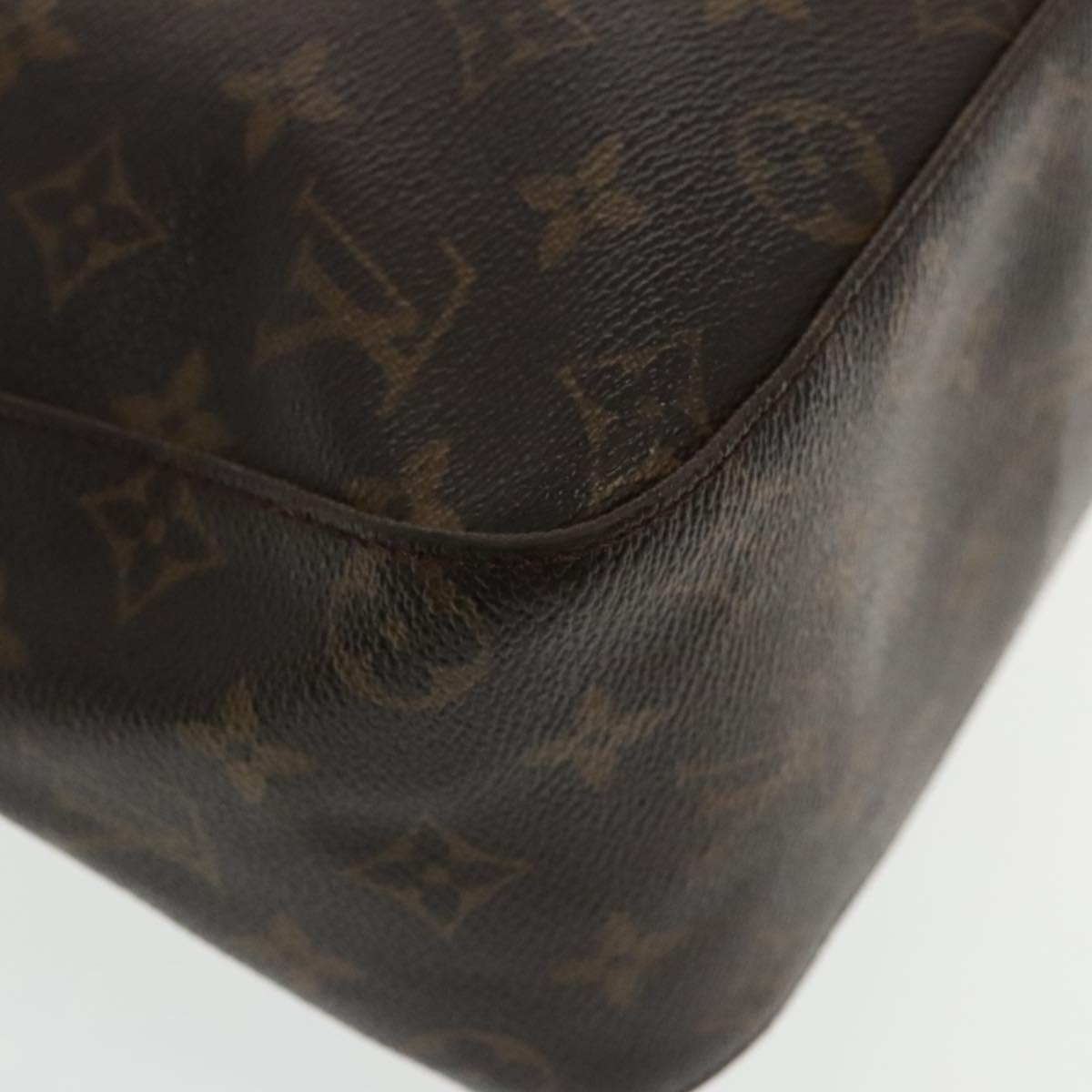 LOUIS VUITTON Monogram Looping GM Shoulder Bag M51145 LV Auth 95464