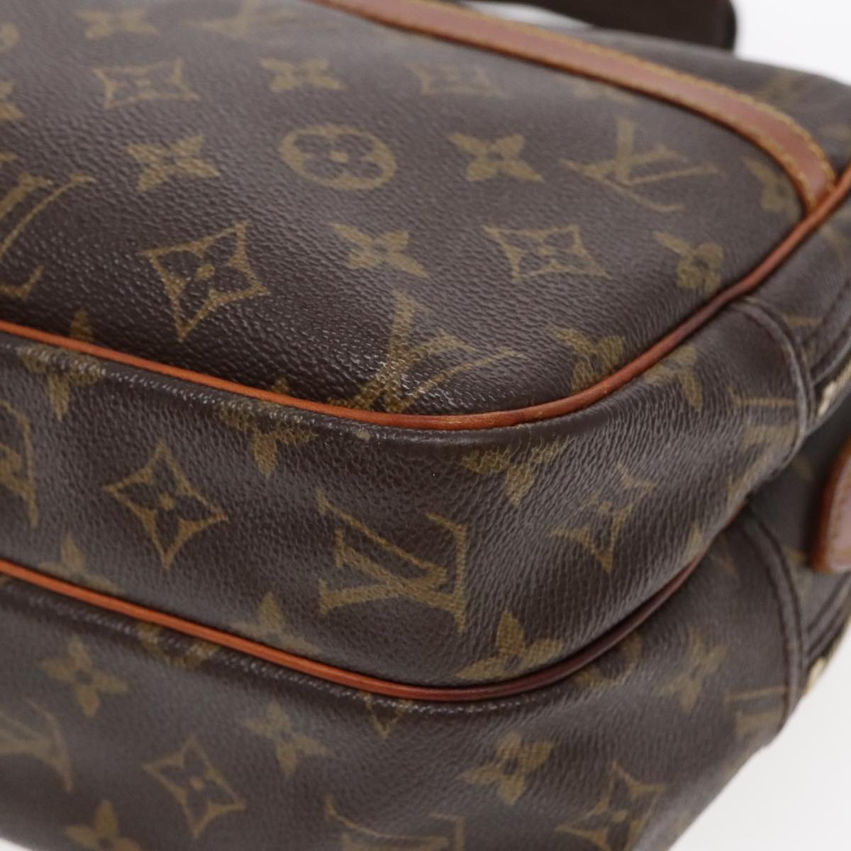 LOUIS VUITTON Monogram Reporter PM Shoulder Bag M45254 LV Auth 95478