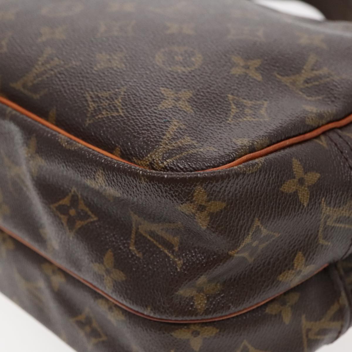 LOUIS VUITTON Monogram Reporter PM Shoulder Bag M45254 LV Auth 95478