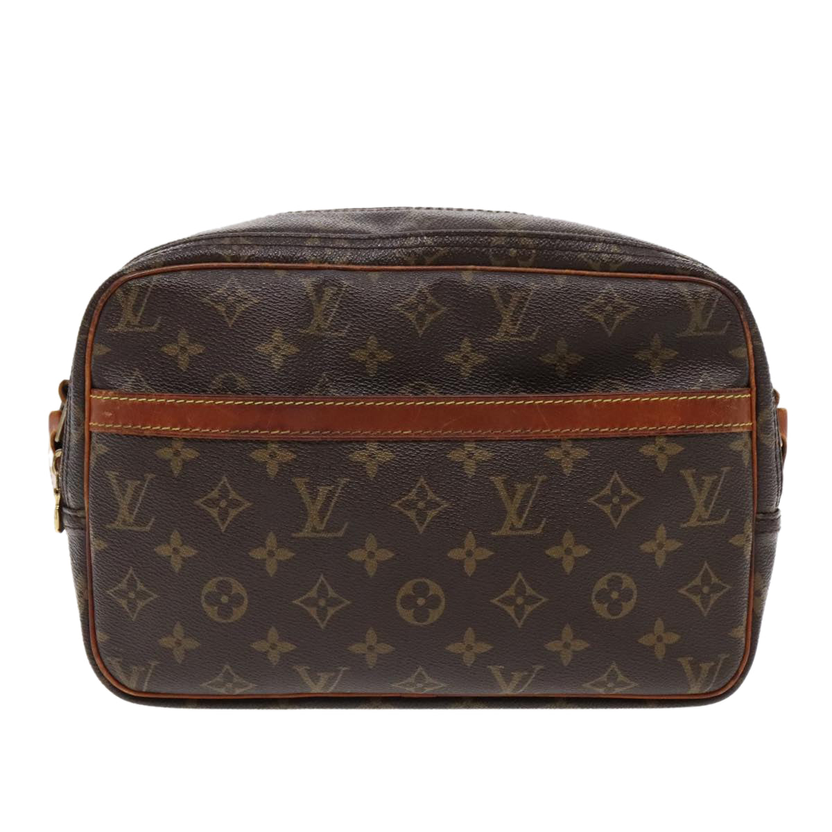 LOUIS VUITTON Monogram Reporter PM Shoulder Bag M45254 LV Auth 95478