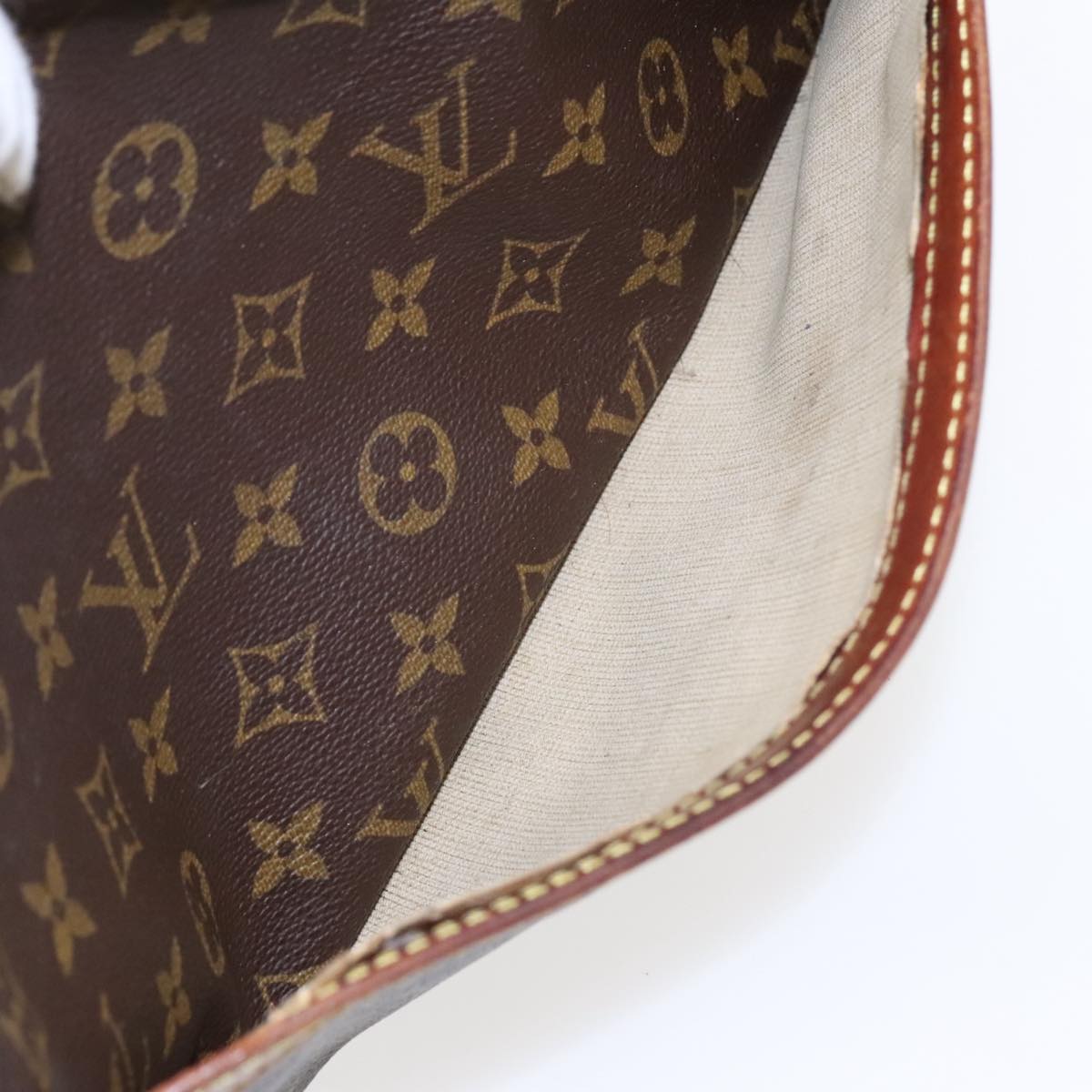 LOUIS VUITTON Monogram Reporter PM Shoulder Bag M45254 LV Auth 95478