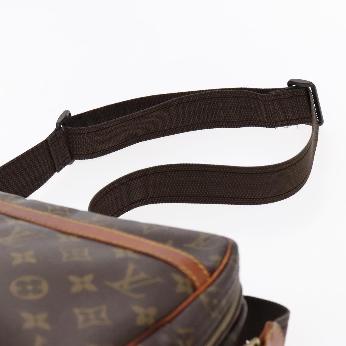 LOUIS VUITTON Monogram Reporter PM Shoulder Bag M45254 LV Auth 95478