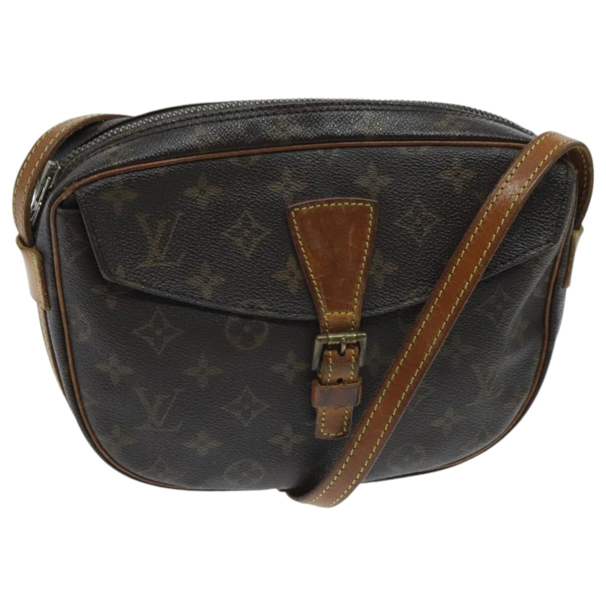 LOUIS VUITTON Monogram Jeune Fille MM Shoulder Bag M51226 LV Auth 95482