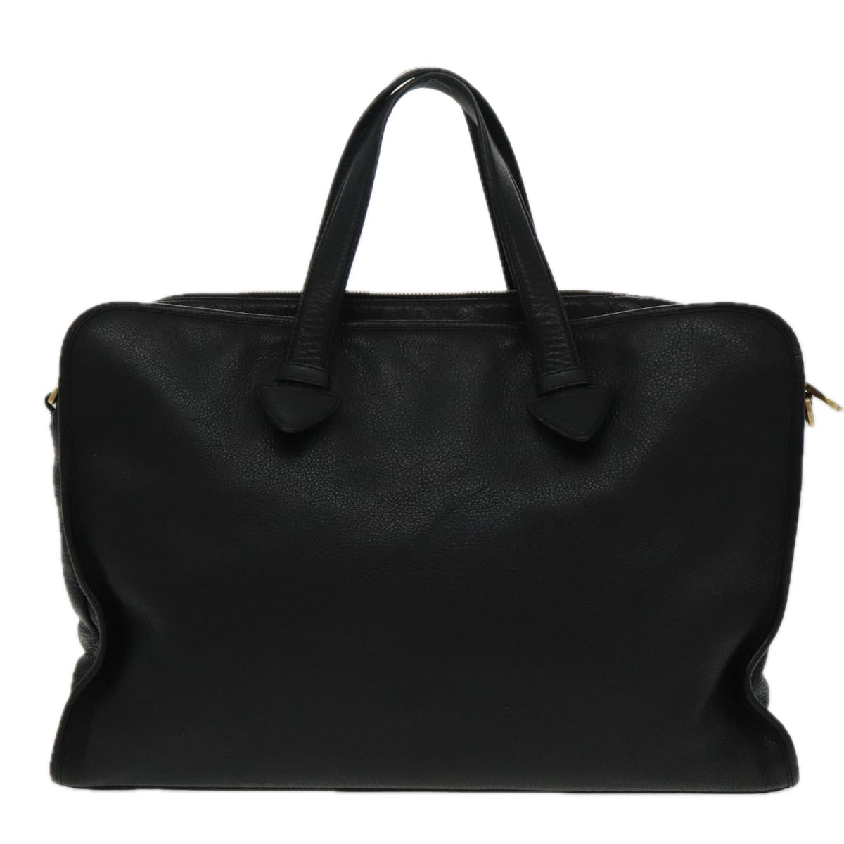 LOEWE Heritage Tote Bag Leather Black Auth 95486 - 0