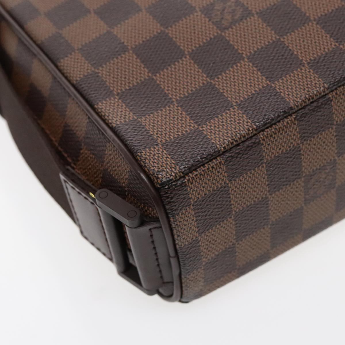 LOUIS VUITTON Damier Ebene Olaf PM Shoulder Bag N41442 LV Auth 95495