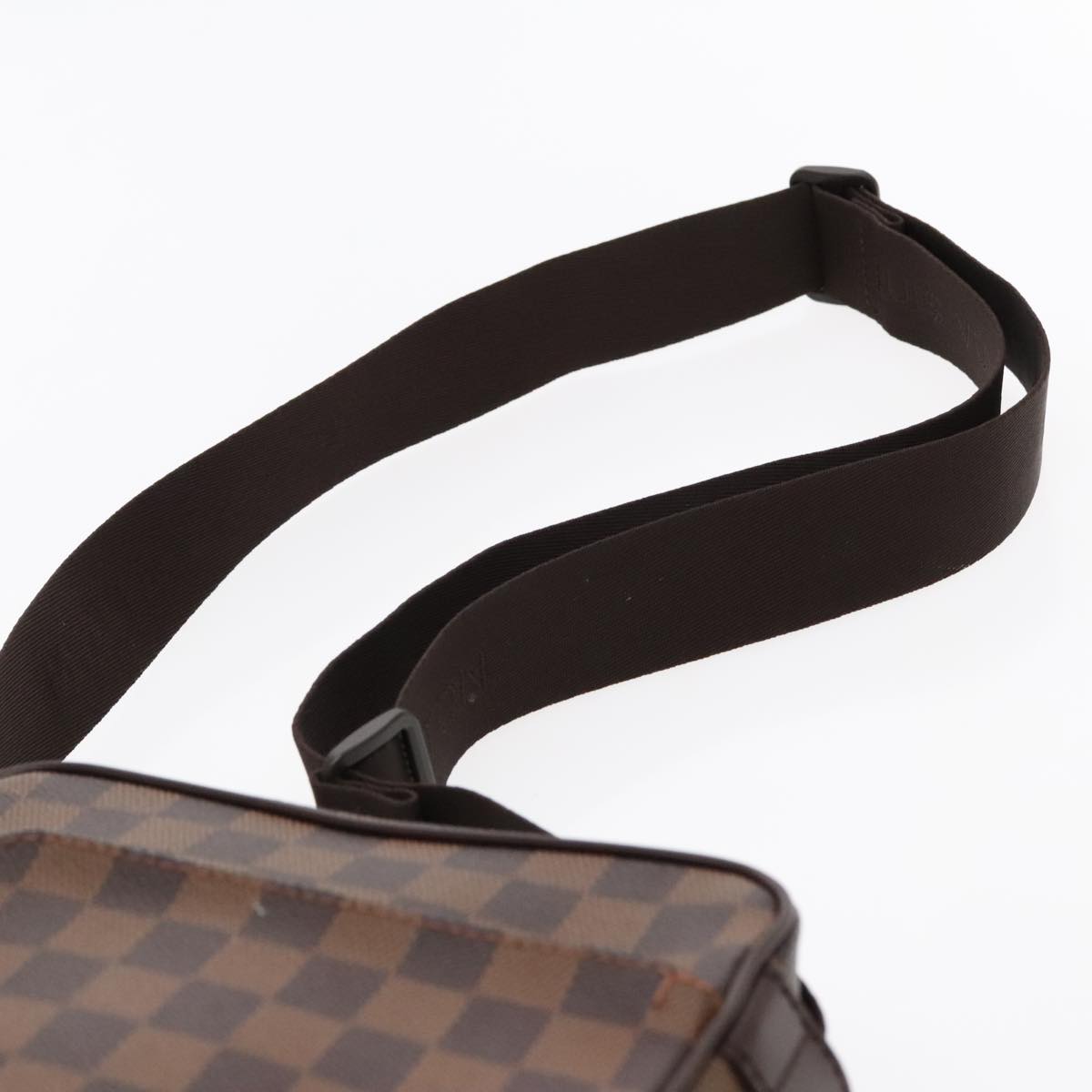 LOUIS VUITTON Damier Ebene Olaf PM Shoulder Bag N41442 LV Auth 95495