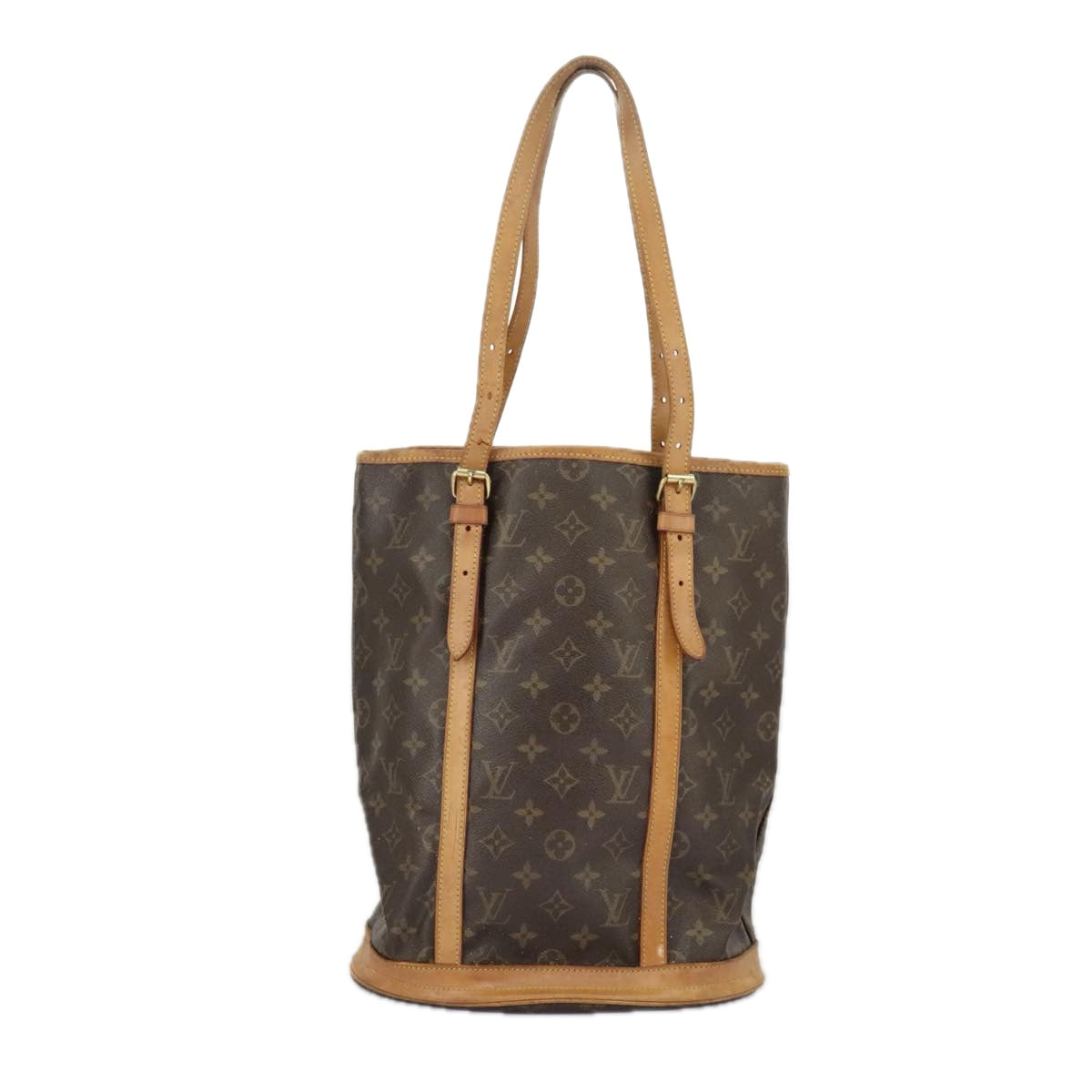 LOUIS VUITTON Monogram Bucket GM Shoulder Bag M42236 LV Auth 95499