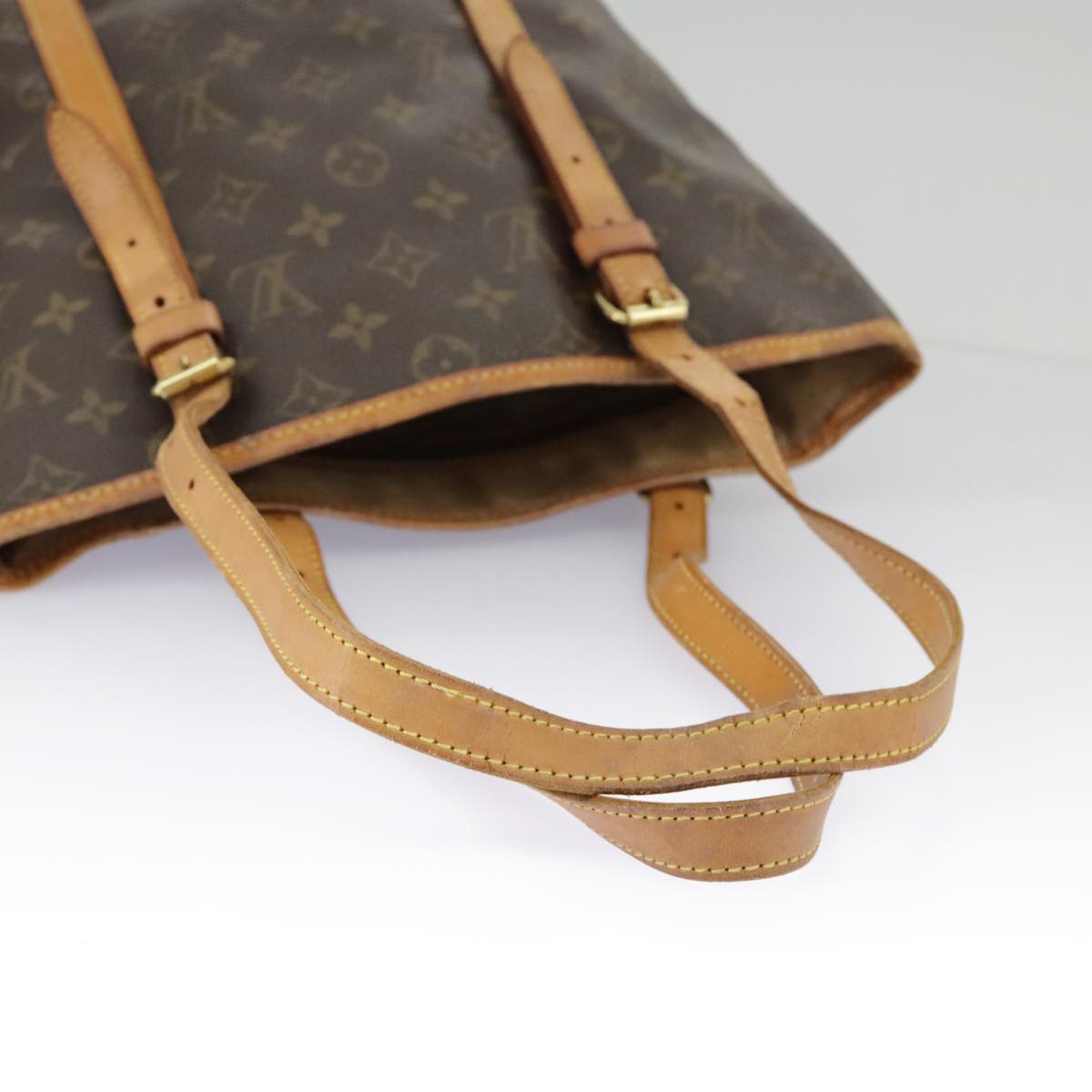 LOUIS VUITTON Monogram Bucket GM Shoulder Bag M42236 LV Auth 95499