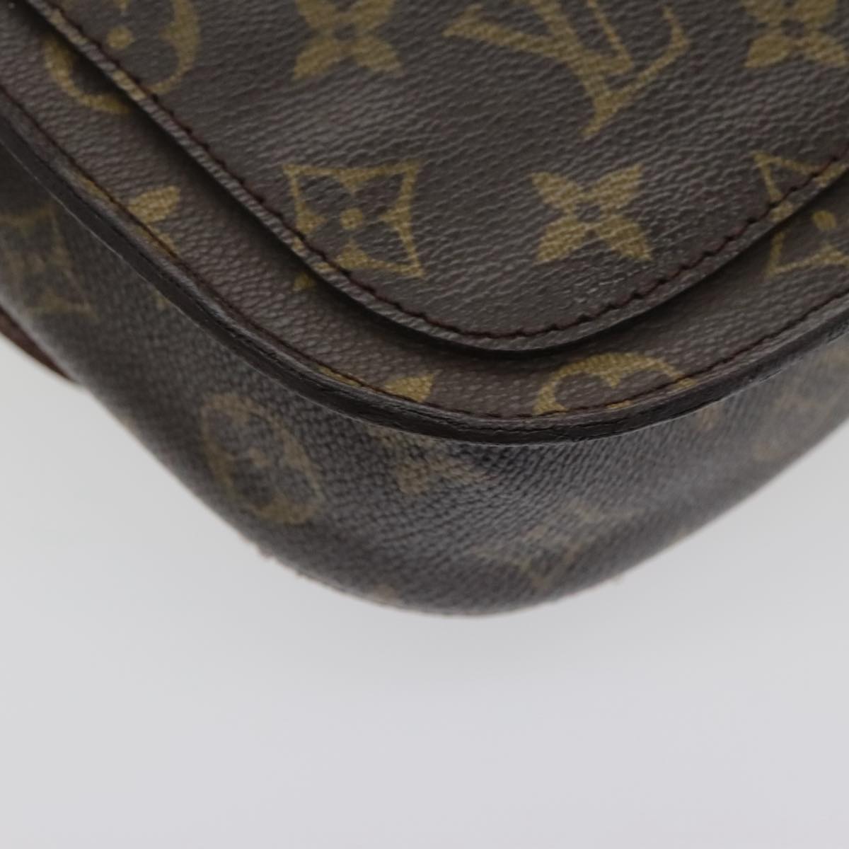 LOUIS VUITTON Monogram Saint Cloud MM Shoulder Bag M51243 LV Auth 95504