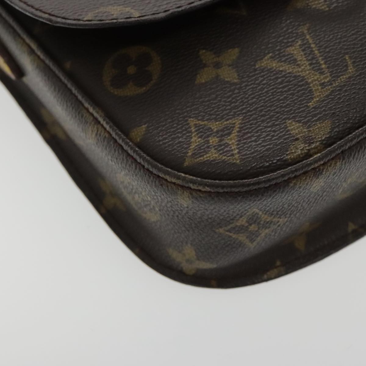 LOUIS VUITTON Monogram Saint Cloud MM Shoulder Bag M51243 LV Auth 95504