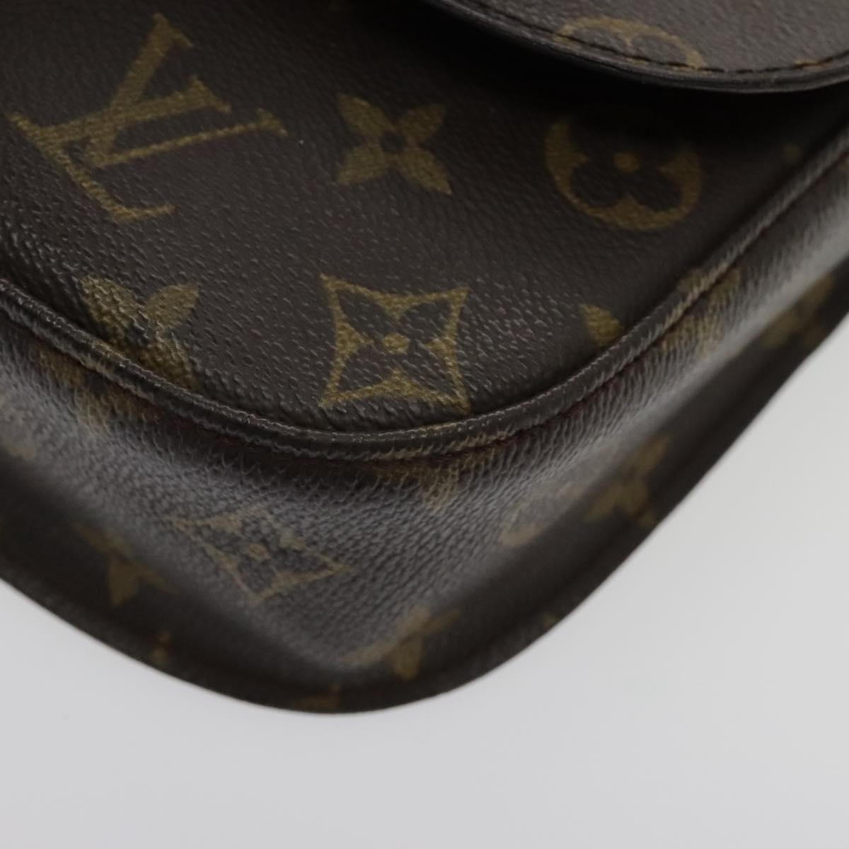 LOUIS VUITTON Monogram Saint Cloud MM Shoulder Bag M51243 LV Auth 95504