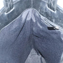 Salvatore Ferragamo Gancini Tote Bag Canvas Black Silver Auth 95511-18