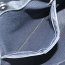 Salvatore Ferragamo Gancini Tote Bag Canvas Black Silver Auth 95511-19