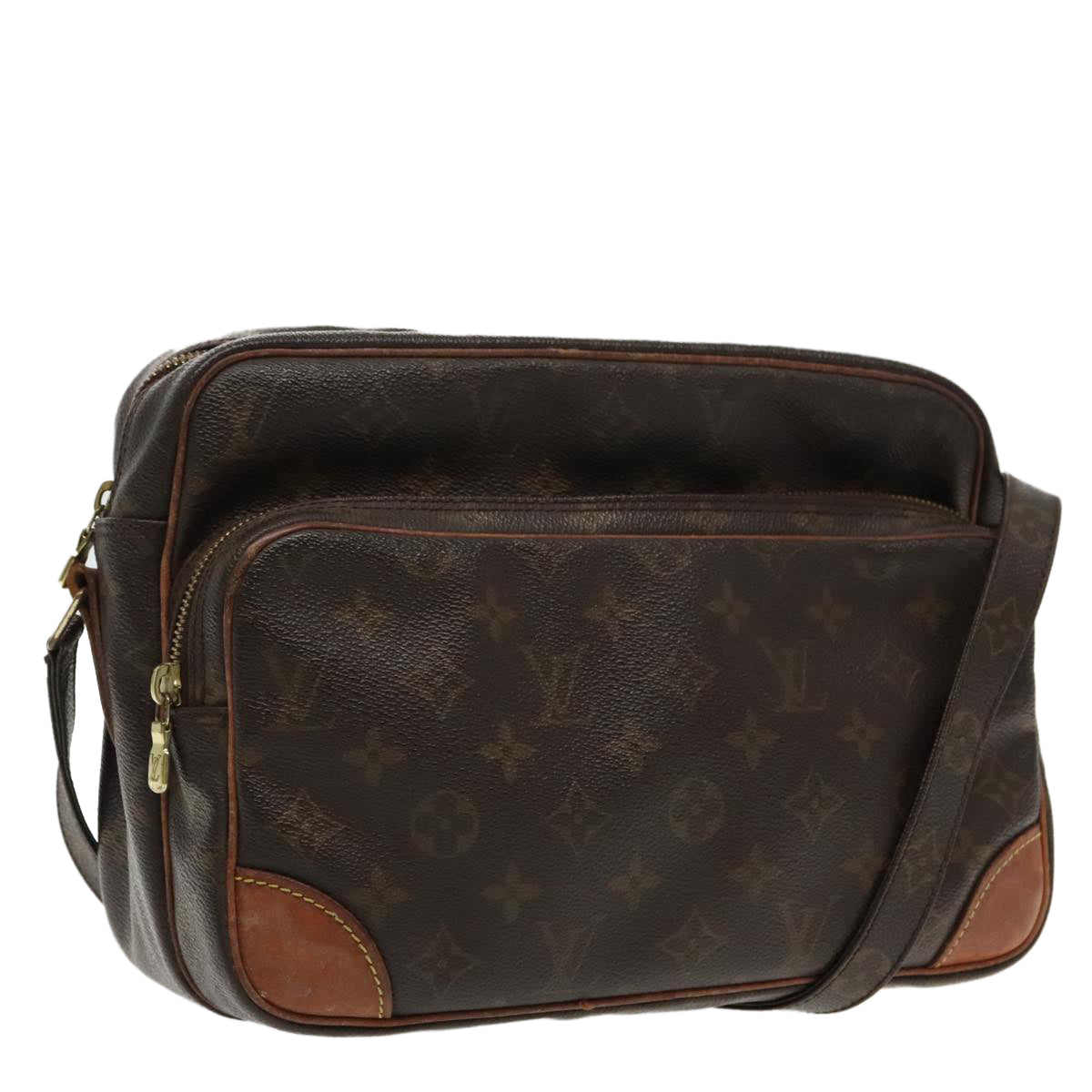 LOUIS VUITTON Monogram Nile Shoulder Bag M45244 LV Auth 95518