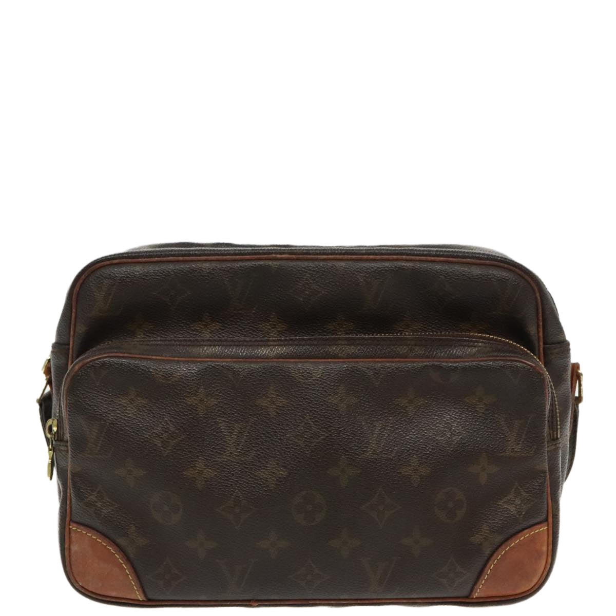 LOUIS VUITTON Monogram Nile Shoulder Bag M45244 LV Auth 95518