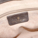 GUCCI GG Supreme Clutch Bag PVC Beige 97 01 037 Auth 95525-18