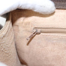 GUCCI GG Supreme Clutch Bag PVC Beige 97 01 037 Auth 95525-21