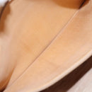 GUCCI GG Supreme Clutch Bag PVC Beige 97 01 037 Auth 95525-22