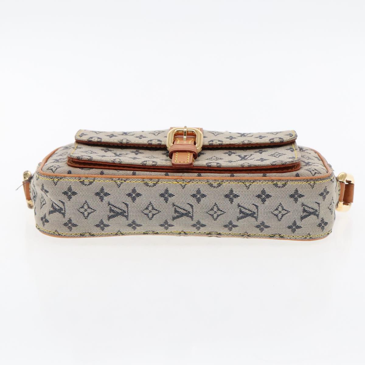 LOUIS VUITTON Monogram Mini Juliet MM Shoulder Bag Blue M92004 LV Auth 95545