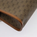 GUCCI Micro GG Supreme Clutch Bag PVC Beige 014 115 6063 8031 Auth 95549-15