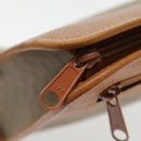 GUCCI Micro GG Supreme Clutch Bag PVC Beige 014 115 6063 8031 Auth 95549-8