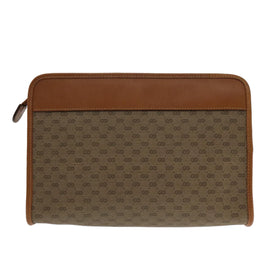 GUCCI Micro GG Supreme Clutch Bag PVC Beige 014 115 6063 8031 Auth 95549 - 0