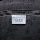 GUCCI GG implementation Tote Bag Silver Metallic 211138 Auth 95586-18