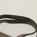 GUCCI GG implementation Tote Bag Silver Metallic 211138 Auth 95586-8