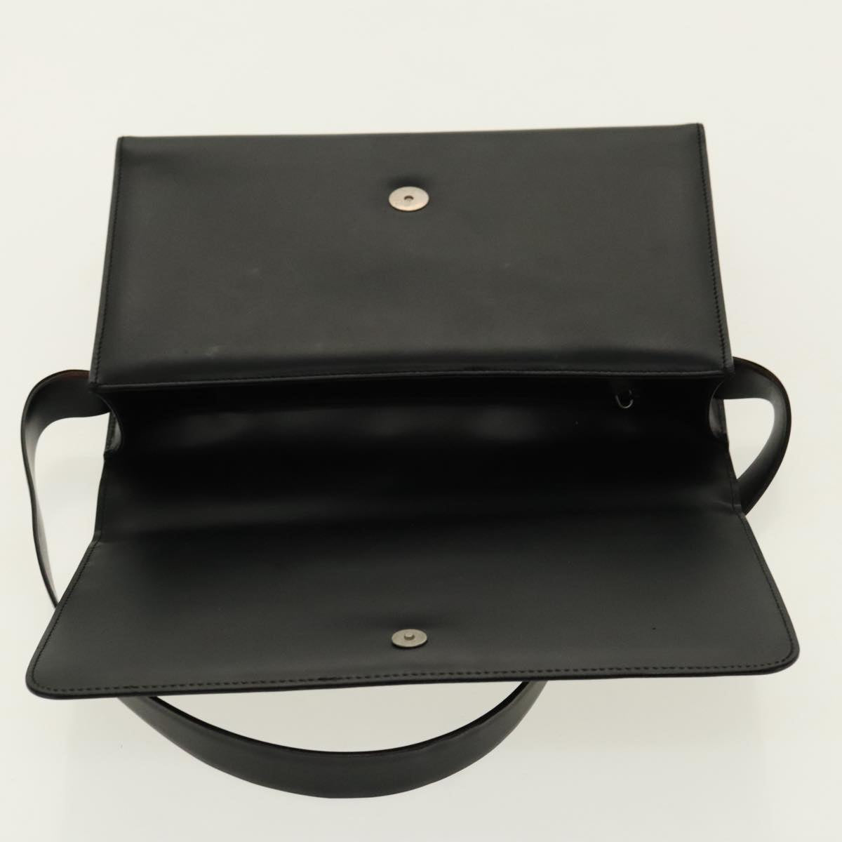 GUCCI Shoulder Bag Leather Black 001 3064 Auth 95594