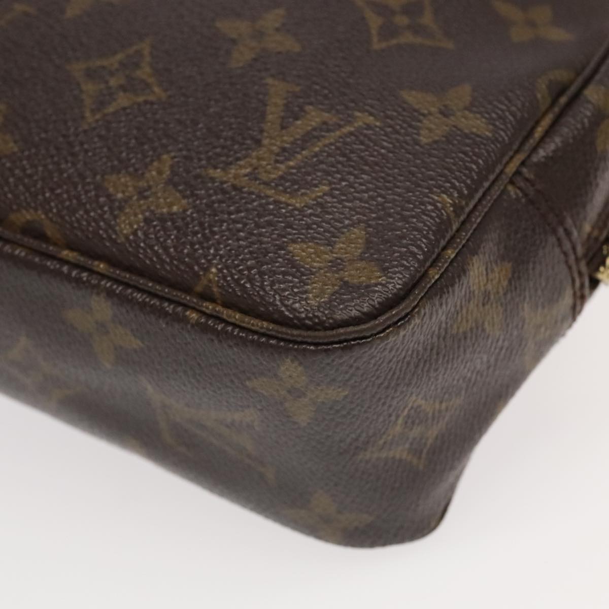 LOUIS VUITTON Monogram Trousse Toilette 23 Clutch Bag M47524 LV Auth 95604