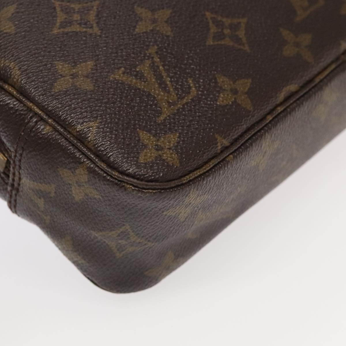 LOUIS VUITTON Monogram Trousse Toilette 23 Clutch Bag M47524 LV Auth 95604