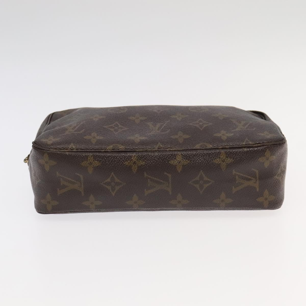 LOUIS VUITTON Monogram Trousse Toilette 23 Clutch Bag M47524 LV Auth 95604