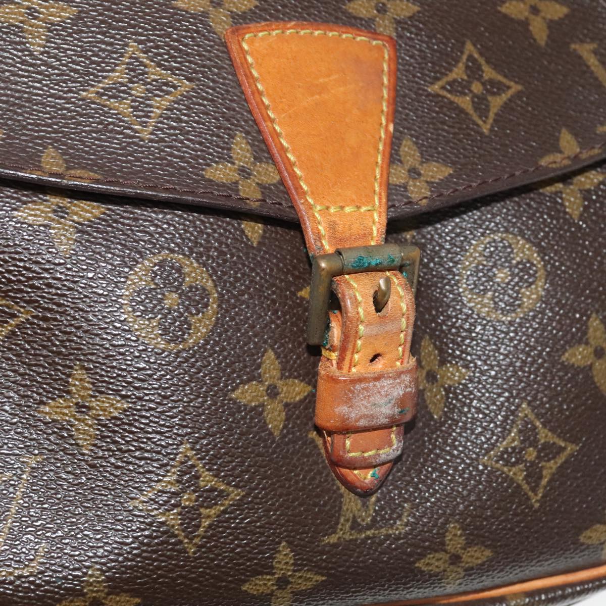 LOUIS VUITTON Monogram Jeune Fille PM Shoulder Bag M51227 LV Auth 95605