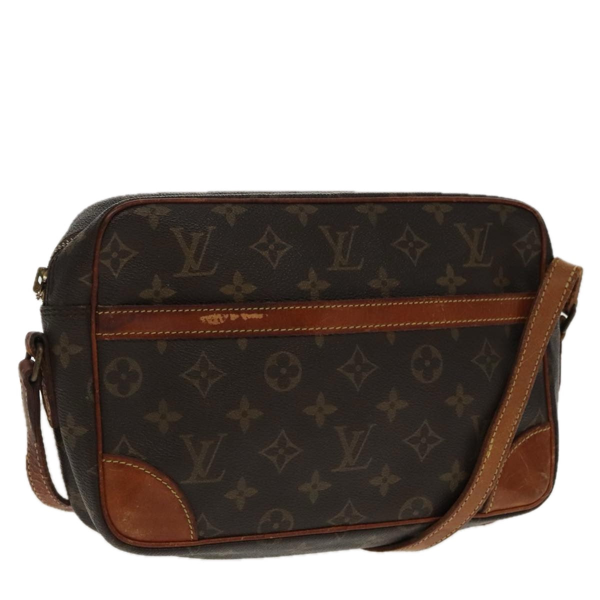 LOUIS VUITTON Monogram Trocadero 27 Shoulder Bag M51274 LV Auth 95606