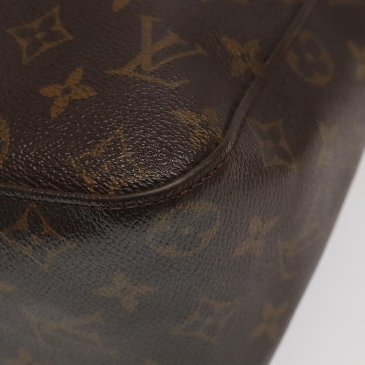 LOUIS VUITTON Monogram Looping GM Shoulder Bag M51145 LV Auth 95641