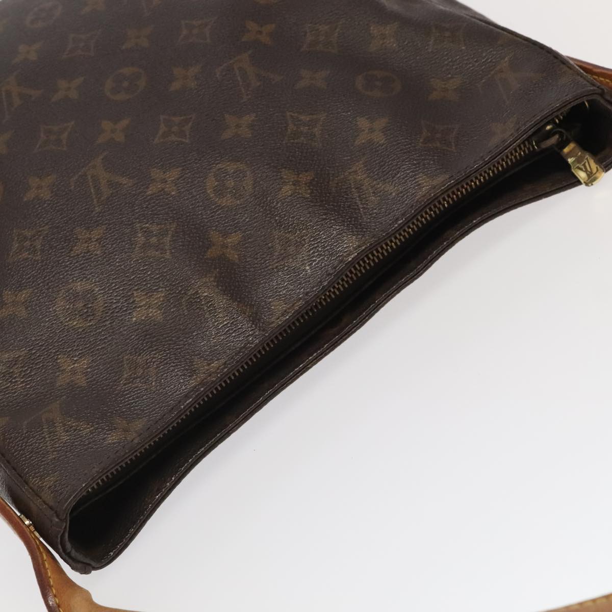 LOUIS VUITTON Monogram Looping GM Shoulder Bag M51145 LV Auth 95641