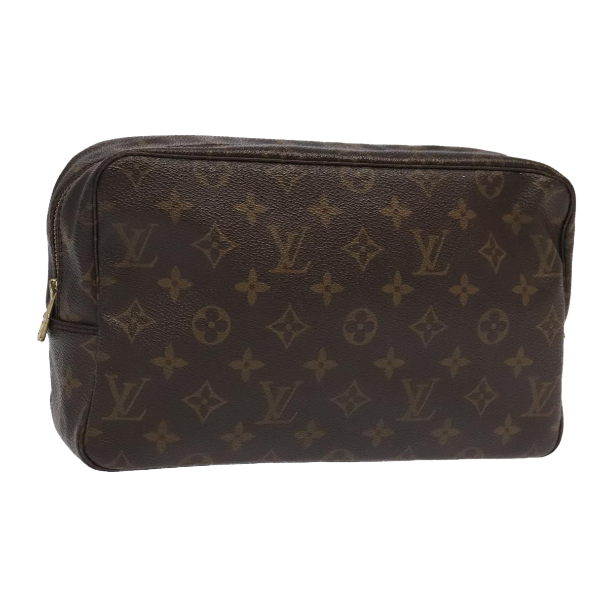 LOUIS VUITTON Monogram Trousse Toilette 28 Clutch Bag M47522 LV Auth 95644