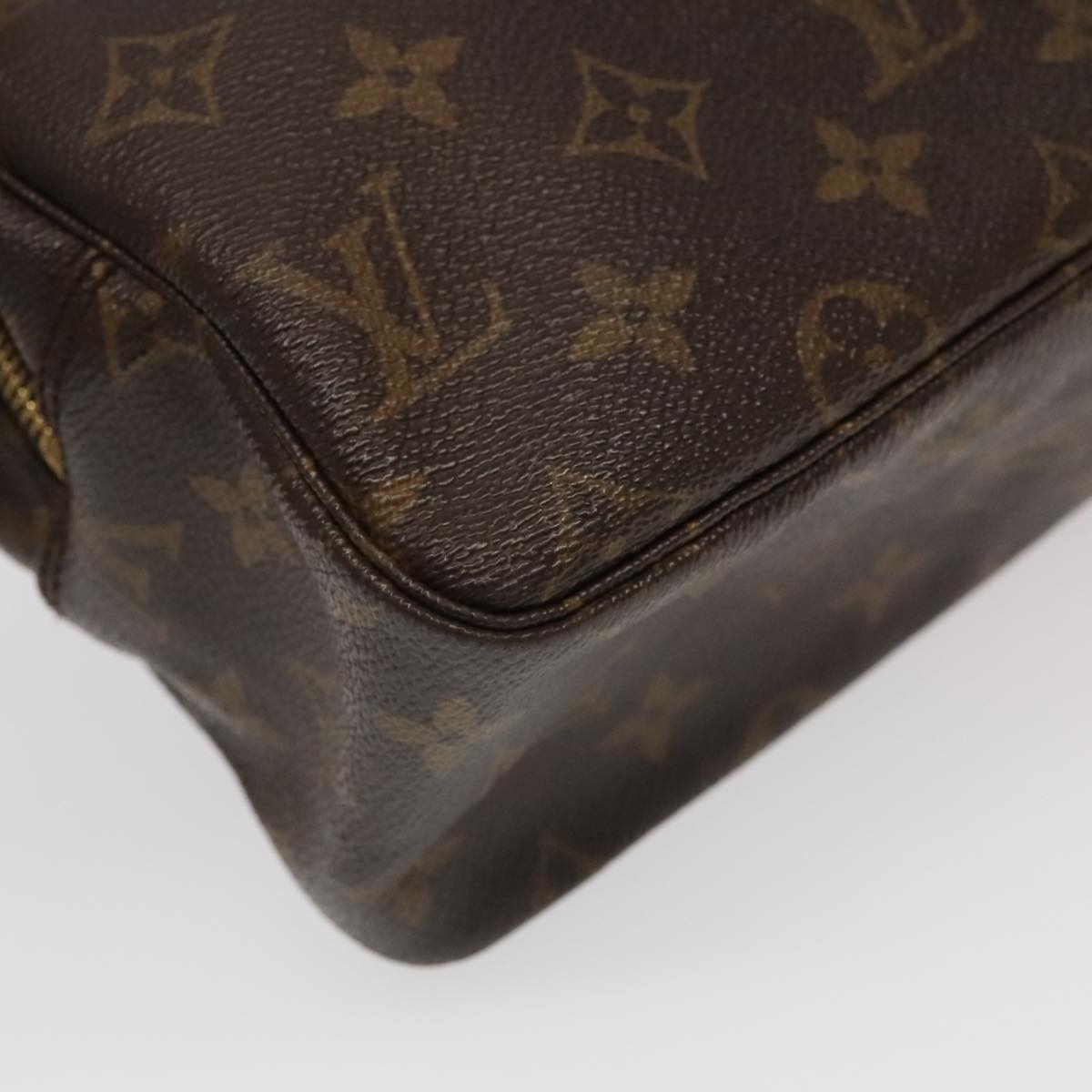 LOUIS VUITTON Monogram Trousse Toilette 28 Clutch Bag M47522 LV Auth 95644