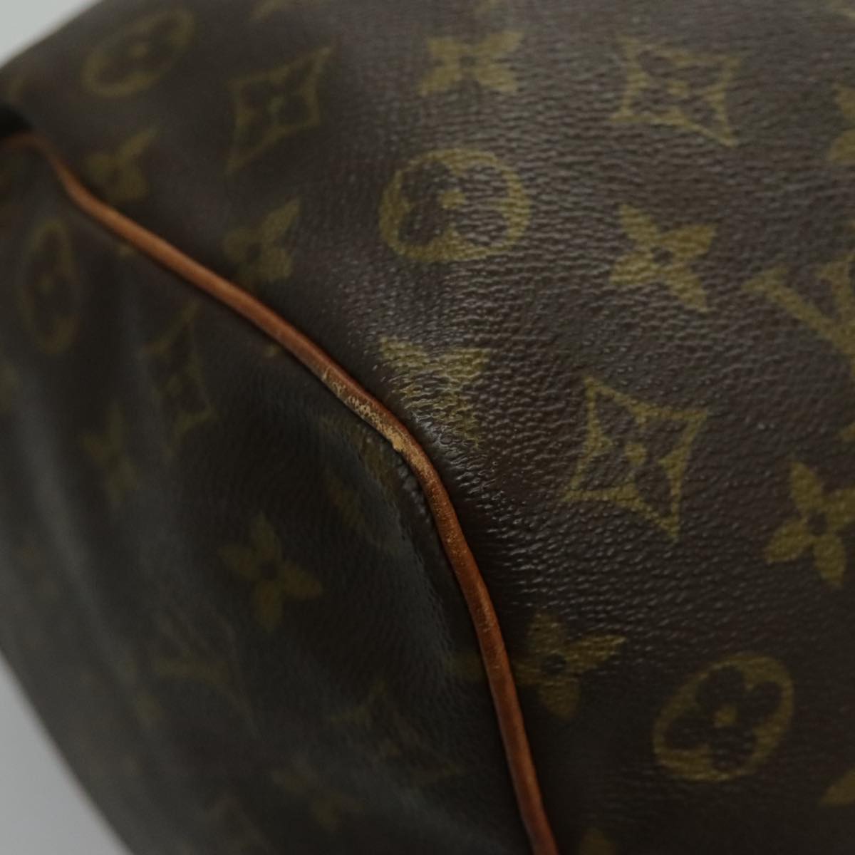 LOUIS VUITTON Monogram Speedy 35 Hand Bag Vintage M41524 LV Auth 95659