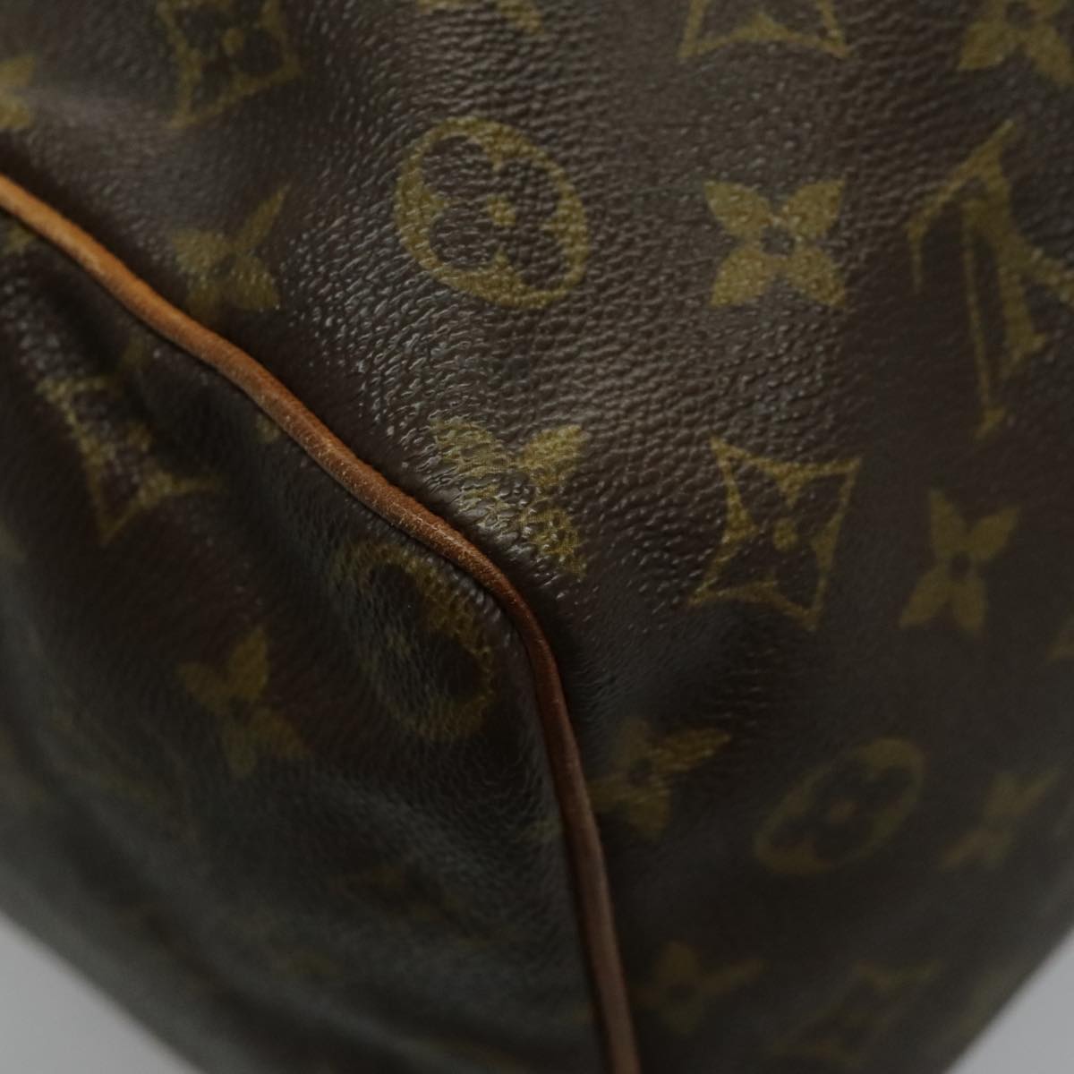 LOUIS VUITTON Monogram Speedy 35 Hand Bag Vintage M41524 LV Auth 95659