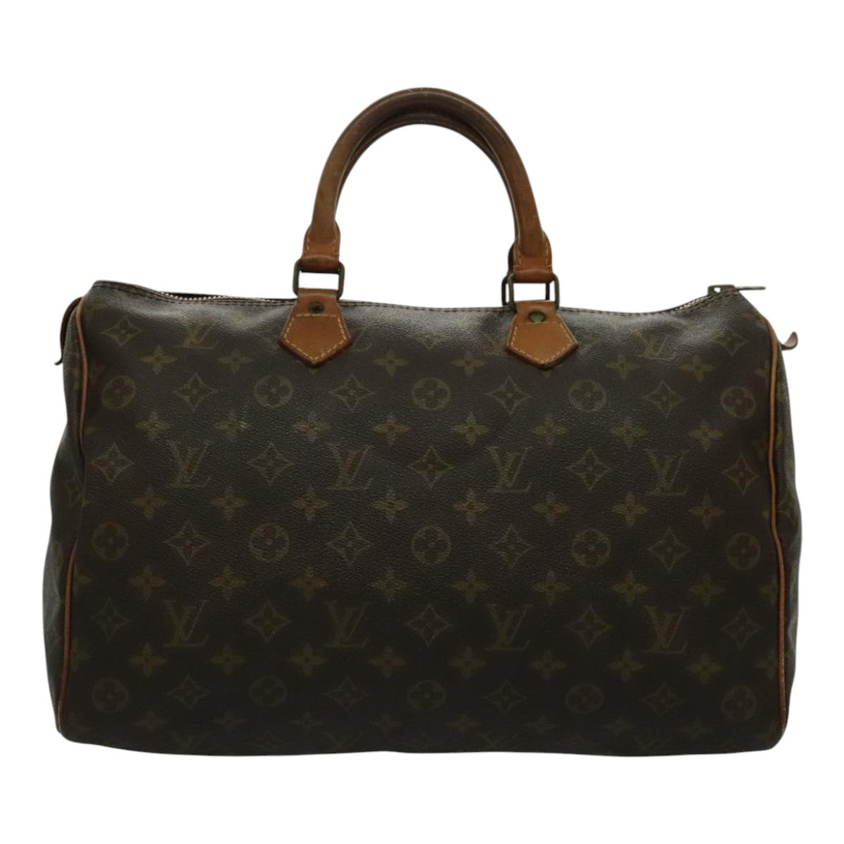 LOUIS VUITTON Monogram Speedy 35 Hand Bag Vintage M41524 LV Auth 95659