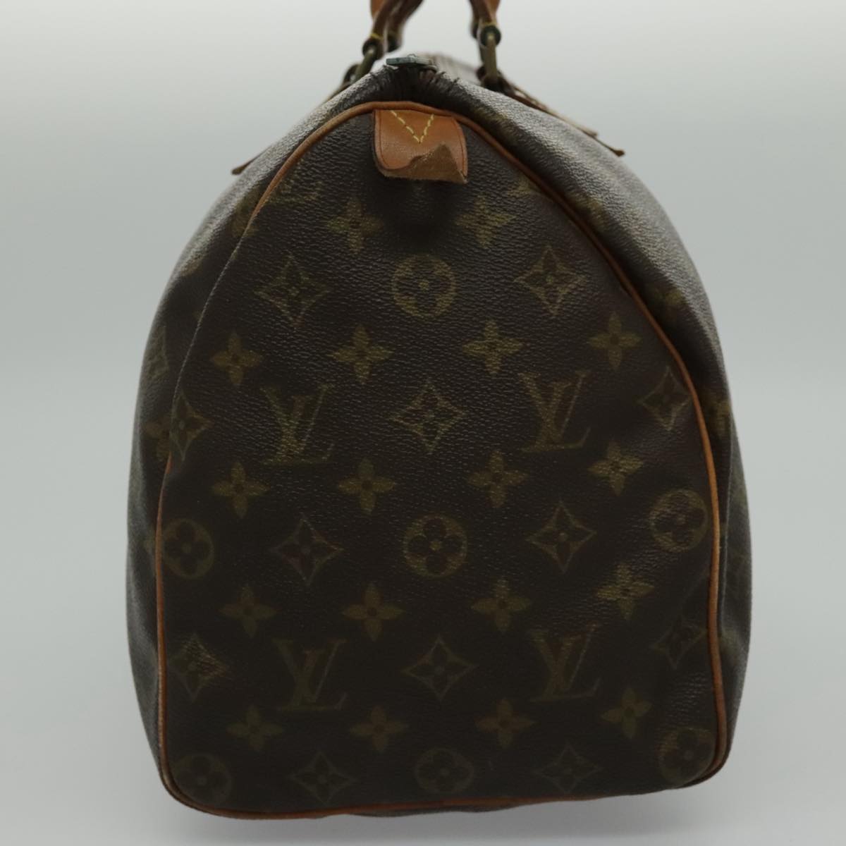 LOUIS VUITTON Monogram Speedy 35 Hand Bag Vintage M41524 LV Auth 95659