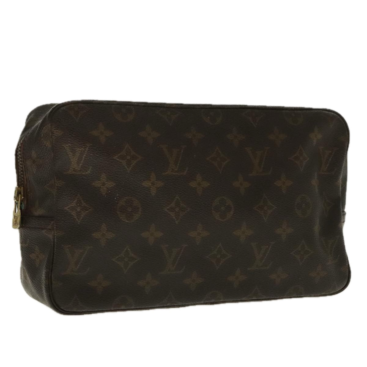 LOUIS VUITTON Monogram Trousse Toilette 28 Clutch Bag M47522 LV Auth 95672