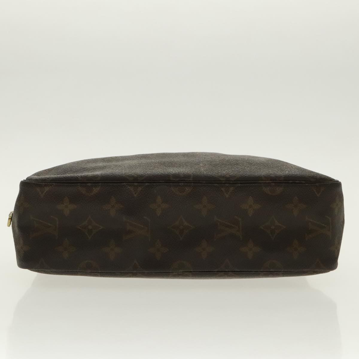 LOUIS VUITTON Monogram Trousse Toilette 28 Clutch Bag M47522 LV Auth 95672