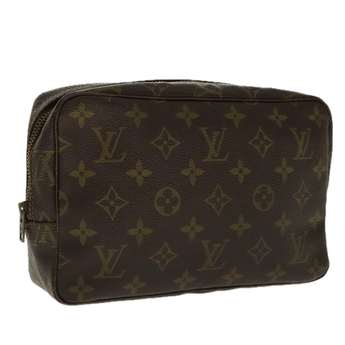 LOUIS VUITTON Monogram Trousse Toilette 23 Clutch Bag M47524 LV Auth 95673